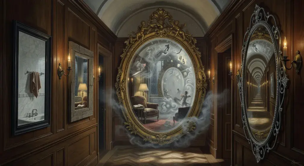 Ukrasna zidna ogledala: Refleksivni pojačivači prostora