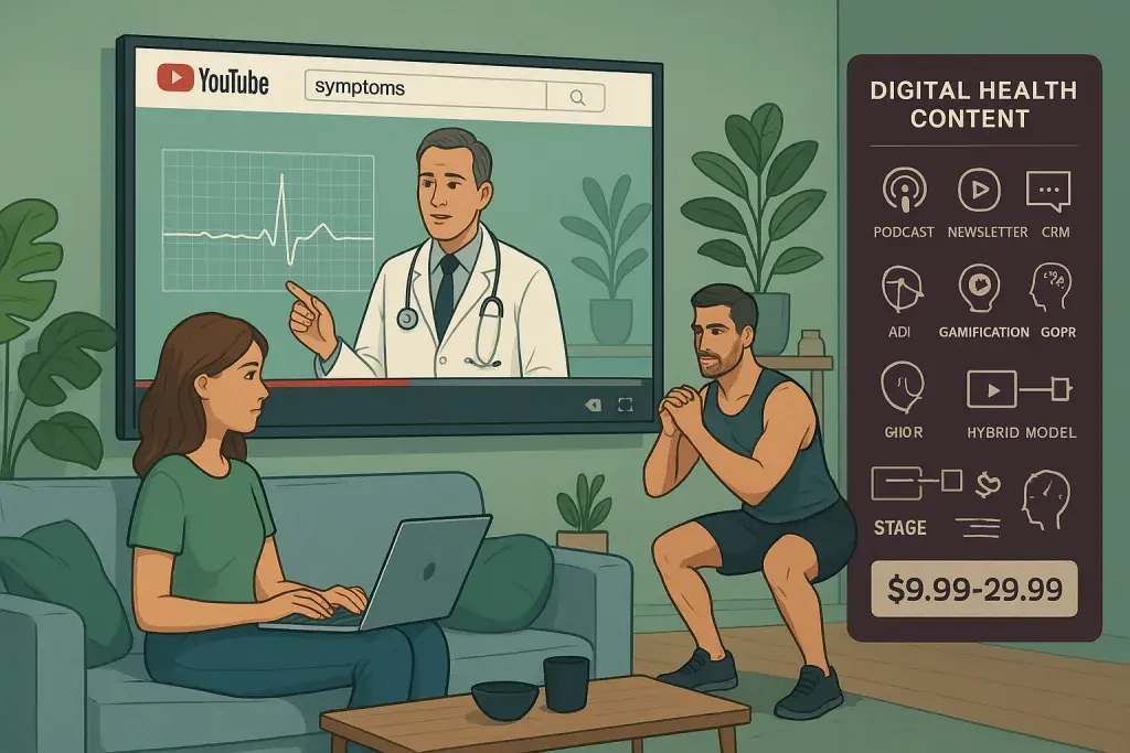 Kako unaprediti zdravlje digitalnim medijskim sadržajima: strategije, monetizacija i razvoj video platformi