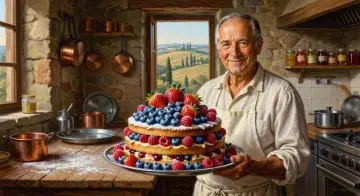 Italijanski Deserti s Bobičama: Slatki Pizzeria Voćni Specijaliteti